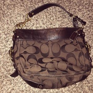 Brown Coach purse